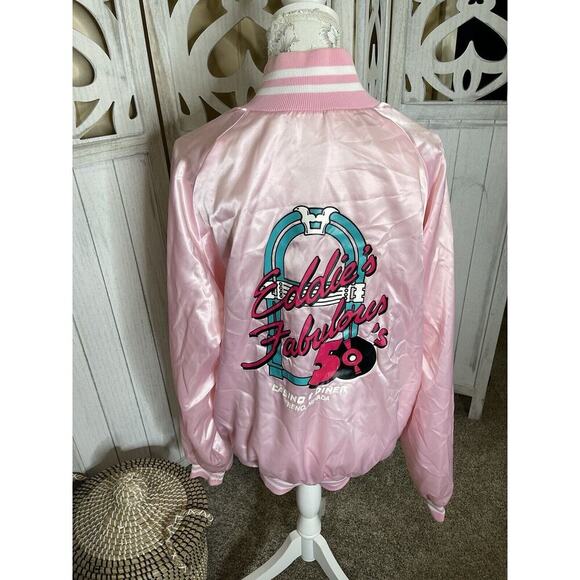 Vintage Eddies Fabulous 50’s Casino & Diner Reno Nevada Westark Pink Size 2XL - Picture 1 of 13